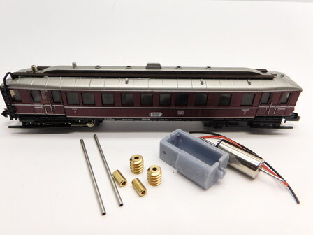 micromotor NM045C motor ombouwset voor Minitrix DB VT 62.9, DRG VT 851