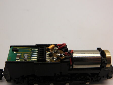 micromotor NM044C motor ombouwset voor Minitrix V 60, BR 360 (Modell mit Schnittstelle), BR 260, BR 261, BR 360, BR 361, BR 362, BR 364, SNCB Reeks 80