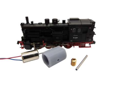 micromotor NM059G motor Umbausatz f&uuml;r Minitrix  BR 92.20 DB, K.Bay.Sts.B. R 4/4