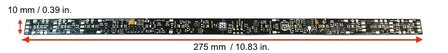 train-O-matic 02070321 Shine Plus Maxi Analoog Warm White ANALOOG LED-Strip
