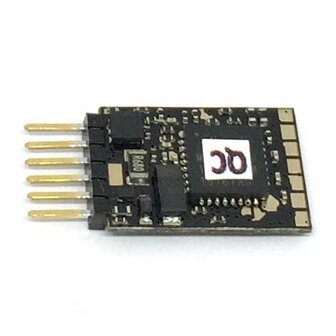 train-O-matic 02010220 NEM 651 6 pins recht micro decoder
