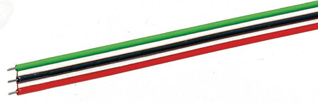 roco 10623 3-polige platte band kabel 0,2mm2