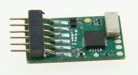 uhlenbrock 73310 N-Funktionsdecoder DCC/SX/MM 6-polig NEM-651