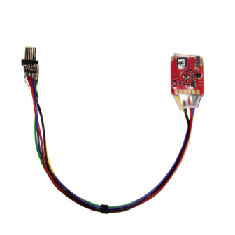 train-o-matic 02010117 functie decoder II - NEM-651 6 draad 6 pin