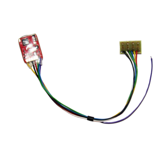 train-o-matic 02010119 function decoder II - NEM652 8 pin 7 wires