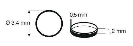 fleischmann 948008 Tractiebandje per stuk N