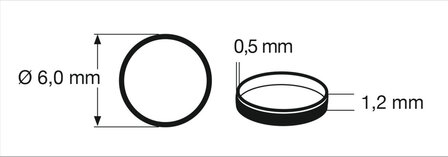 fleischmann 948003 Tractiebandje per stuk N