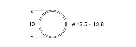 roco 40066 antislipbandjes voor wielen met diameter 12.5-13.8 mm1 (pcs/stuks/St&uuml;ck) 