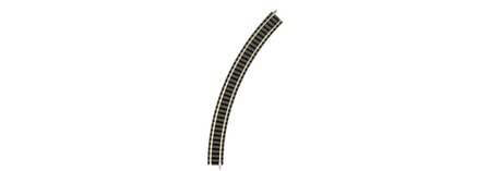 fleischmann 9125 N gebogen rails R2, 45 graden 2de hands