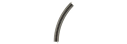 fleischmann 9120 N gebogen rails R1, 45 graden 2de hands
