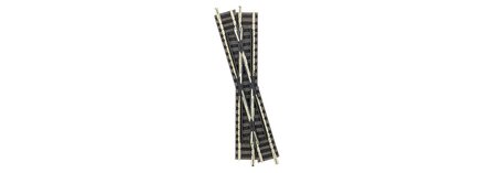 fleischmann 9162 N kruizing 15 graden, links kruizend 2de hands