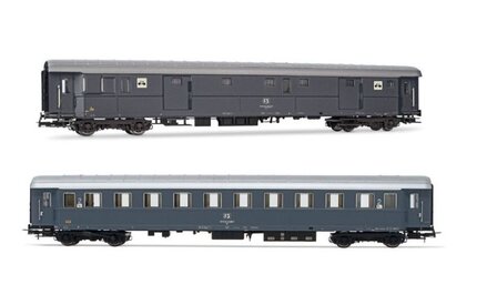 rivarossi HR4366 HO FS 2-P DZ 83000 BAGAGEFIETSEN TRANS. IVB