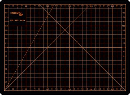 hobbytime tools HT1801 VALUE CUTTING MAT &ndash; A4 SIZE