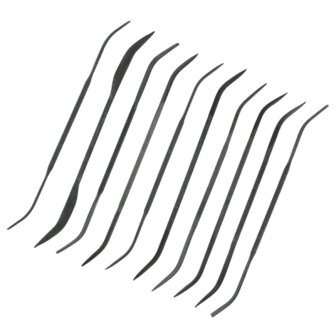 hobbytime tools HT1105 RIFFLER FILE SET &ndash; 10 PIECES (BUDGET-FRIENDLY)