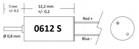 micromotor 0612S-6V motor 6 volt motor