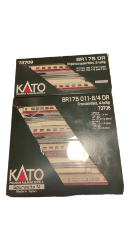 Kato 73708 en 73709 BR 175 011-6/4 DDR zeldzaam model