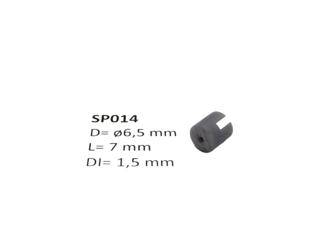 micromotor SP014 ø 6.5 x 7 - ø 1.5 mm cardankoppelingshouder