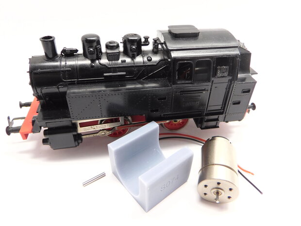 micromotor HP009 Umbausatz Piko BR 80, BR 98 DB, DR, DRG, DSB, NS, SNCF (Alte Modell)