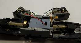 micromotor HR026F motor ombouwset voor Roco E 91