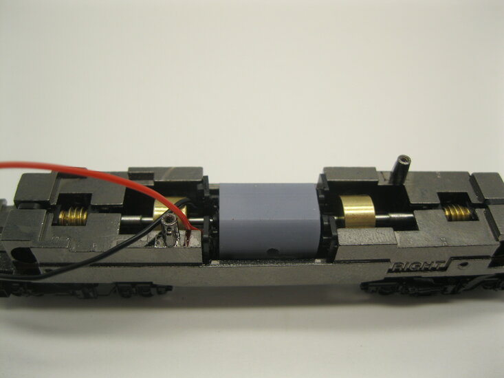 micromotor NH007F motor ombouwset voor Hobbytrain Vectron, BR 191, BR 192, BR 193, BR 247, BR 248, Rh 1193, Rh 1293, Re 475, Re 493