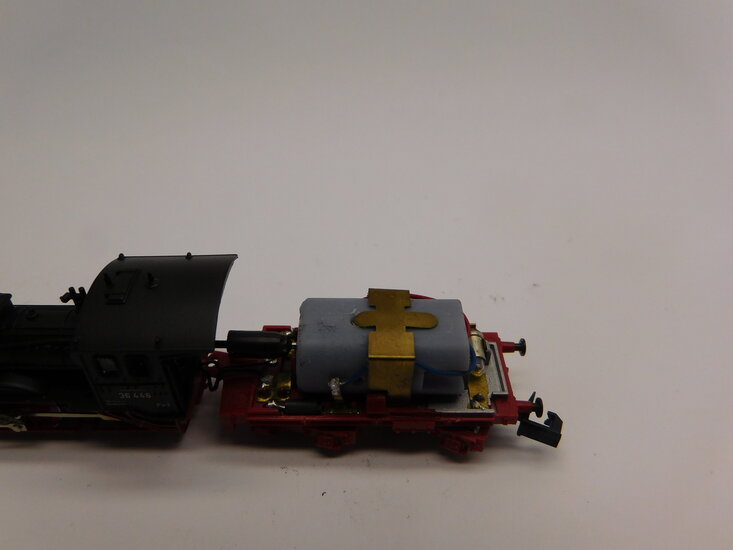 micromotor NA033F motor ombouwset voor Arnold BR 18.4 (Motor in de tender), BR 18.5 , BR36, S 3/6 (Motor in de tender), KPEV P4, SNCF 231, SNCB reeks 3649