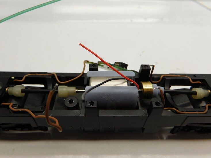 micromotor HMT003C motor ombouwset voor Märklin / Trix BR 146, BR 185, BR 186, BR 187, Re 482, ER 20, BR 232, BR 234, DR 132, Ludmilla, Reihe 2016, BR 402 - ICE