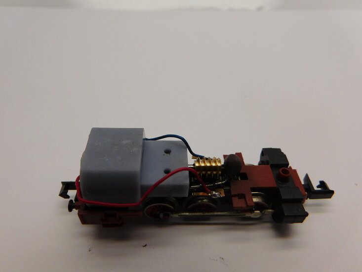 micromotor NA026C motor ombouwset voor Arnold DB, DSB BR 89.7, DR 89.6, DB BR 80, Renfe 030, US Western - Lok (UP, W&A, RG, B&O, N&W, WP, SP, SF, Wabash)