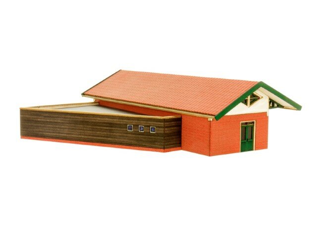 modelhuizen.nl 2022091 N Station Beekbergen bijgebouw lasercut bouwpakket