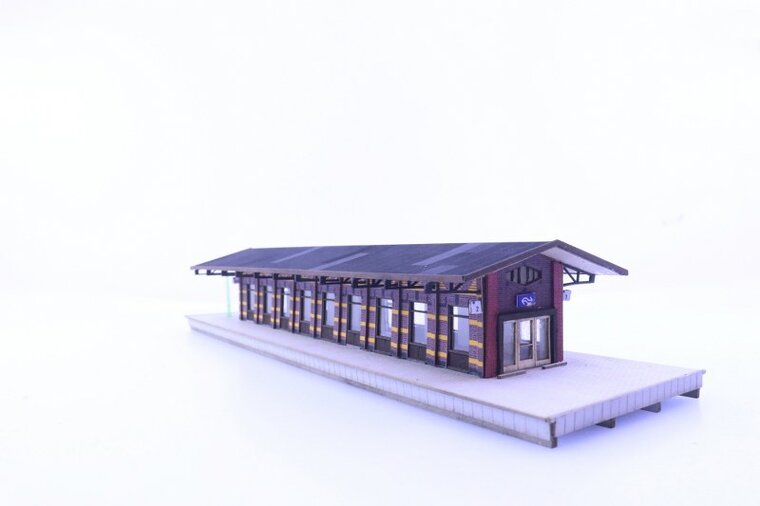 modelhuizen.nl 2022081 N bouwpakket station Ermelo