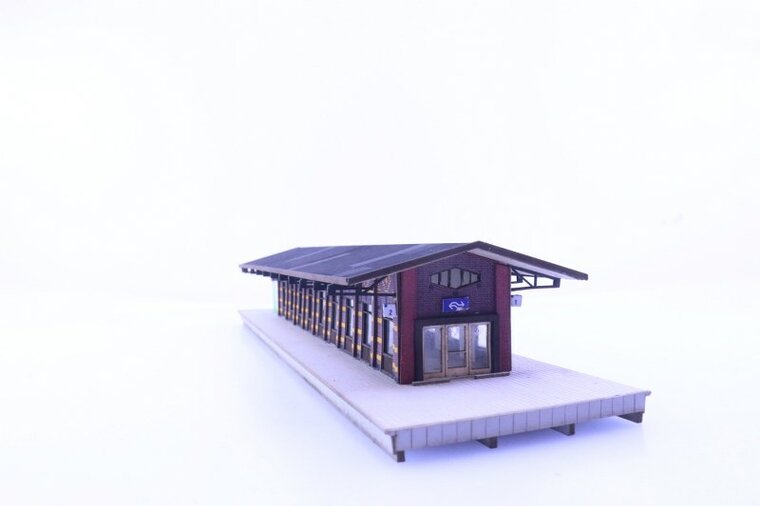 modelhuizen.nl 2022081 N bouwpakket station Ermelo