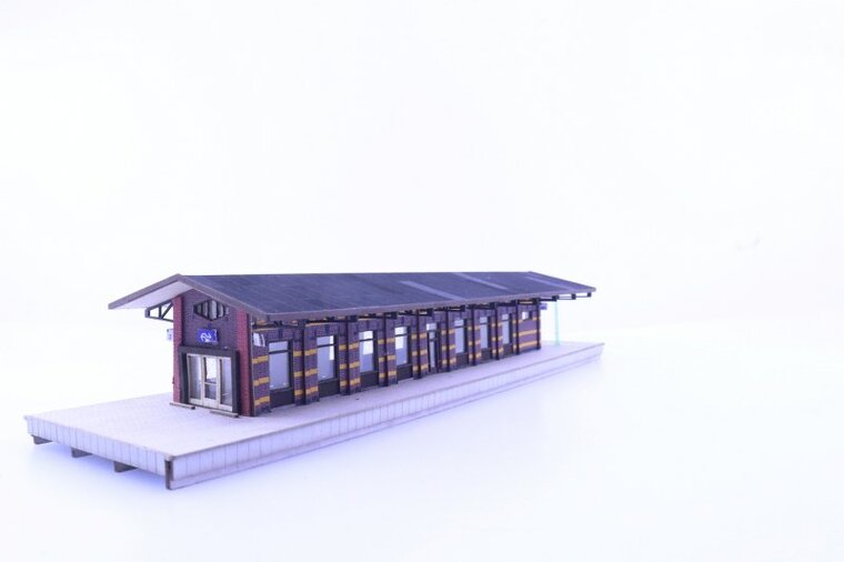 modelhuizen.nl 2022081 N bouwpakket station Ermelo