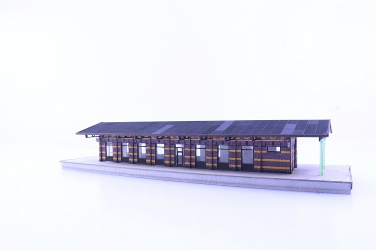 modelhuizen.nl 2022081 N bouwpakket station Ermelo