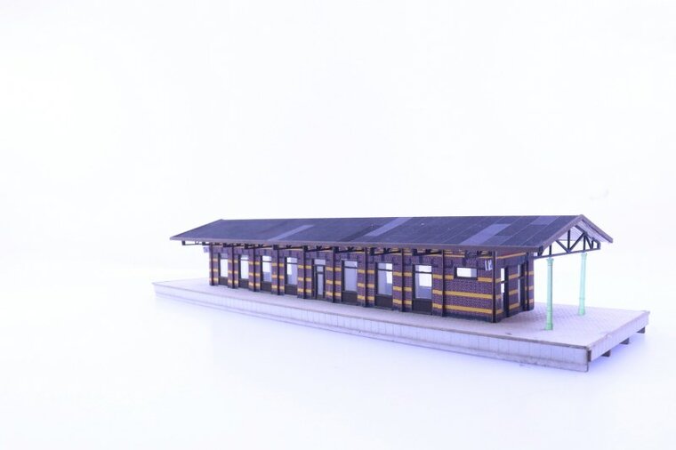 modelhuizen.nl 2022081 N bouwpakket station Ermelo