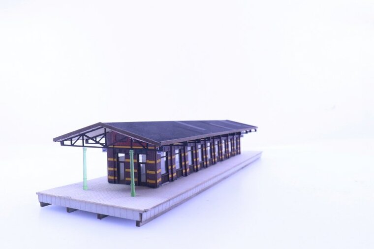 modelhuizen.nl 2022081 N bouwpakket station Ermelo
