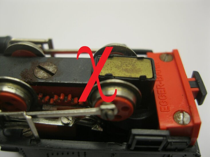 micromotor HEG001G motor conversion kit for Egger Bahn / Jouef H0e