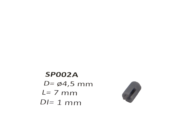 micromotor SP002A &oslash; 4,5 x 7 - &oslash; 1 mm cardankoppelingshouder