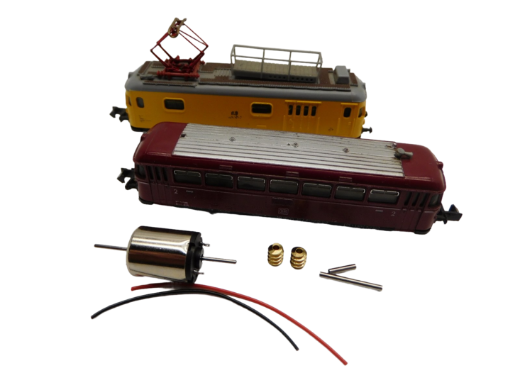 micromotor NA028G motor ombouwset voor Arnold Railbus VT 98, Schienenbus (Alt)  VT 98, BR 798, BR 998, BR 701, &Ouml;BB BVT 5081, RENFE 301, Turmtriebwagen (Alt)