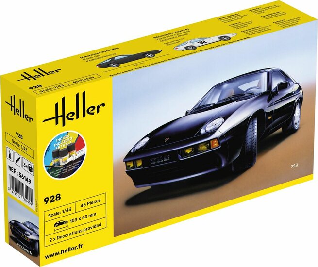 Heller 56149 STARTER KIT 928 Bouwpakket Schaal 1:43
