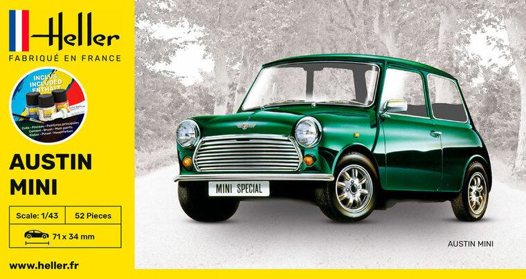 Heller 56153 STARTER KIT Mini Bouwpakket Schaal 1:43