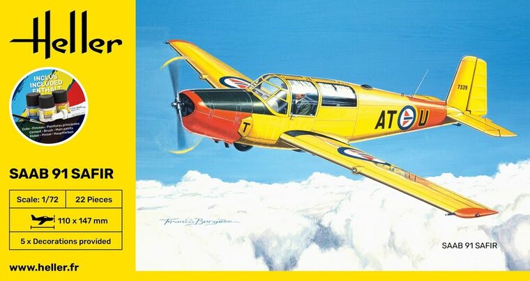 Heller 56287 STARTER KIT SAFIR 91 Bouwpakket Schaal 1:72