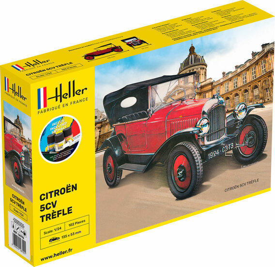 Heller 56702 STARTER KIT Citroen Trefle Bouwpakket Schaal 1:24