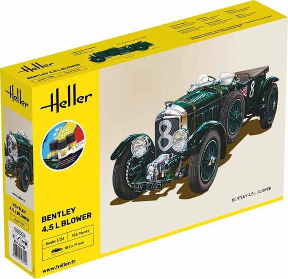 Heller 56722 STARTER KIT Bentley Blower Bouwpakket Schaal 1:24