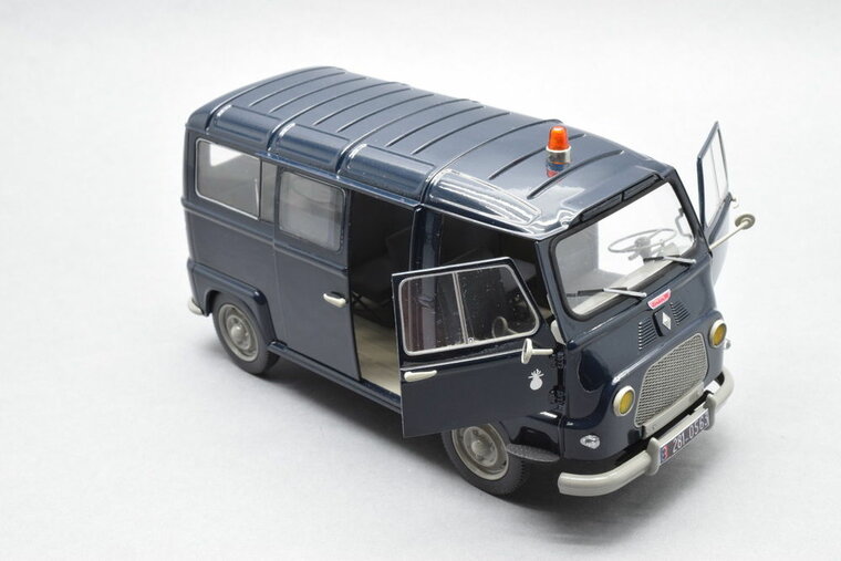 Heller 56742 STARTER KIT RENAULT Estafette Gendarmerie New Mould Bouwpakket Schaal 1:24