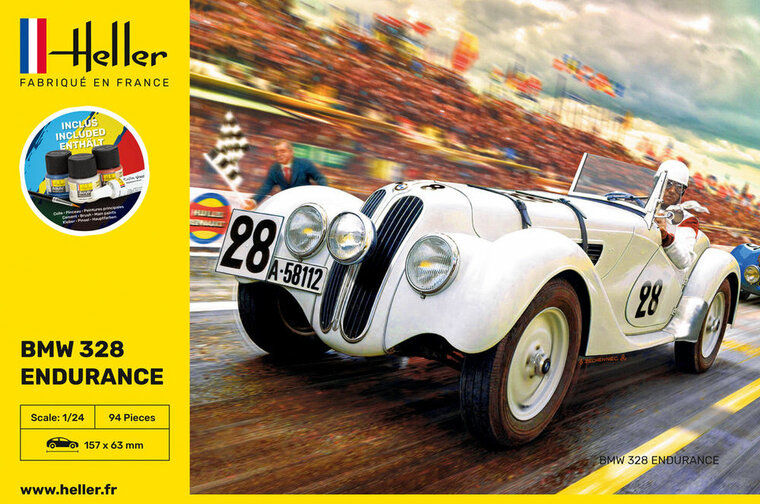 Heller 56782 STARTER KIT 328 Endurance Bouwpakket Schaal 1:24