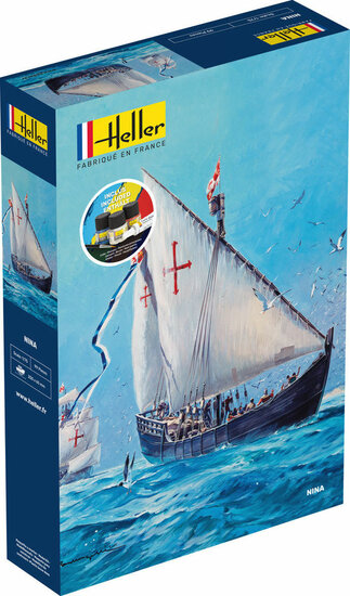 Heller 56815 STARTER KIT NINA Bouwpakket Schaal 1:75