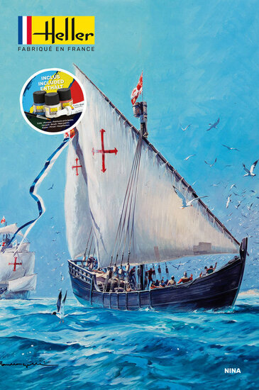 Heller 56815 STARTER KIT NINA Bouwpakket Schaal 1:75