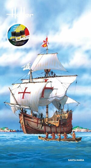 Heller 56865 STARTER KIT SANTA MARIA Bouwpakket Schaal 1:75