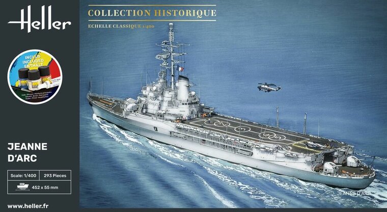Heller 57034 STARTER KIT Jeanne d'Arc Bouwpakket Schaal 1:400