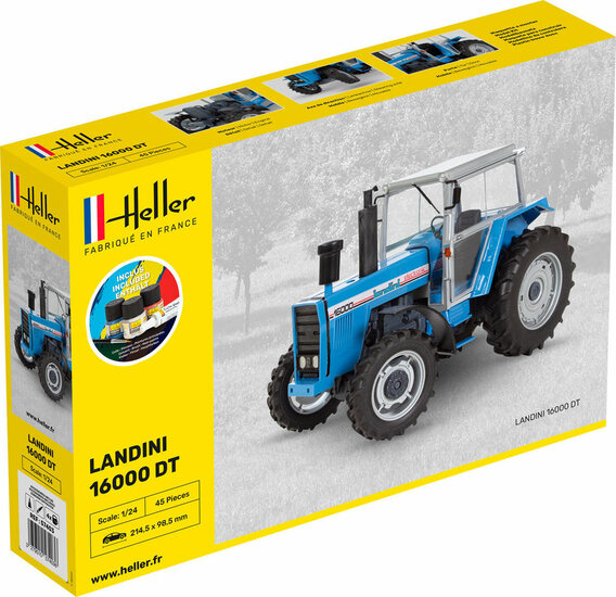 Heller 57403 STARTER KIT LANDINI 16000 DT Bouwpakket Schaal 1:24