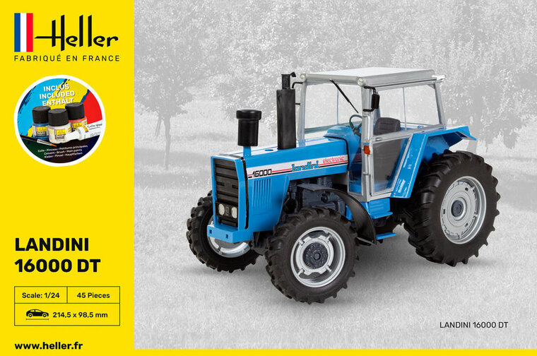 Heller 57403 STARTER KIT LANDINI 16000 DT Bouwpakket Schaal 1:24